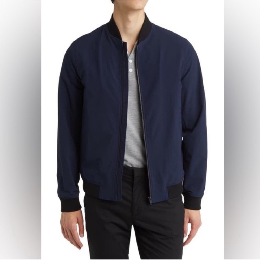 Theory Men's Navy Bomber Jacket